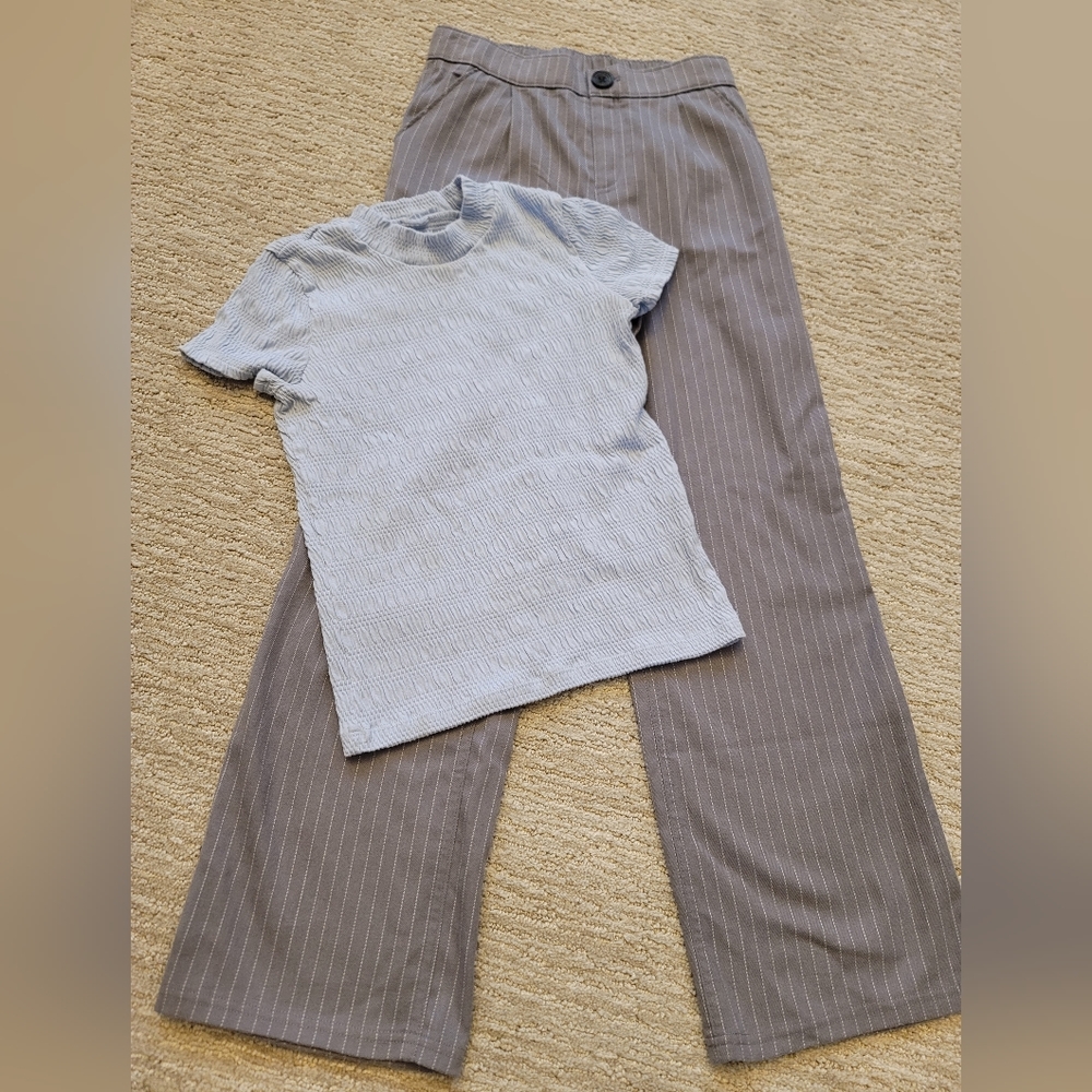 Girls Abercrombie Pant with top size 11-12